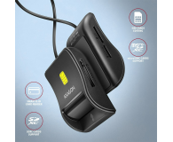 Axagon CRE-SM3SD 4-slot Smart card FlatReader czytnik - 1485437 - zdjęcie 2